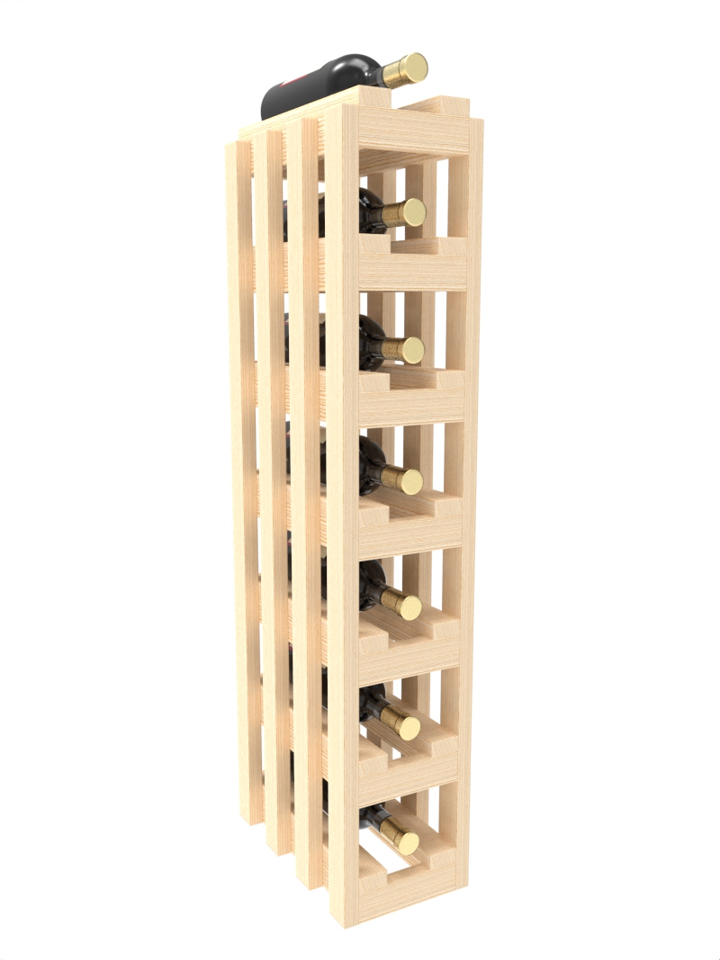 One column wine discount rack